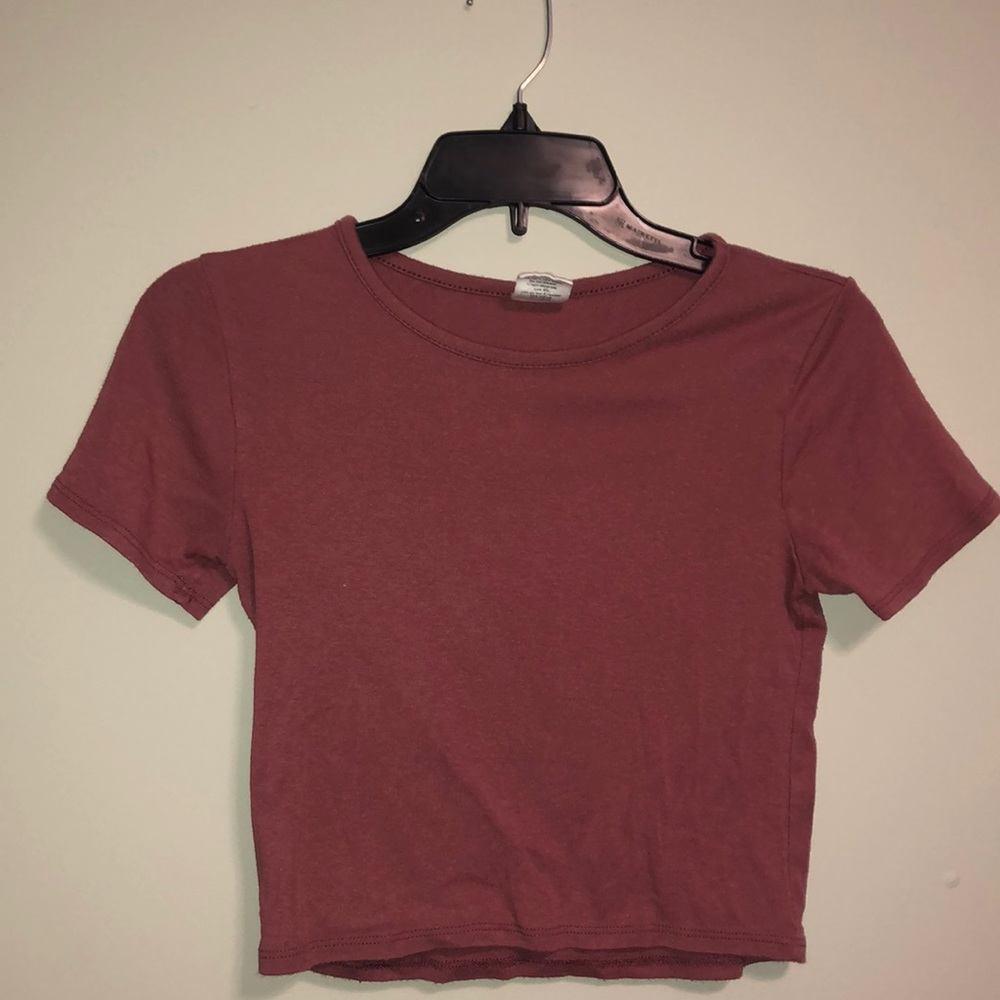 Pink Crop Top